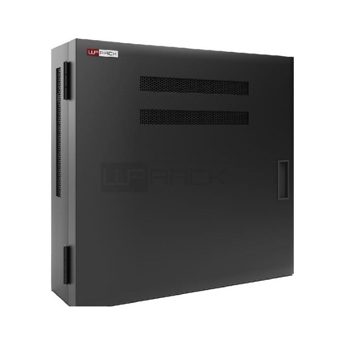 WP EUROPE WPN-RWV-76206-B Serie RWV Rack Verticale 7U 19'' Nero con Porte Traforate e Montanti Regolabili colore Nero
