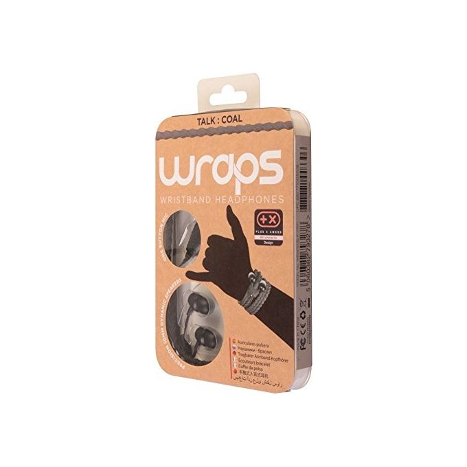 Big Ben Auricolare Wraps Wristband Nero