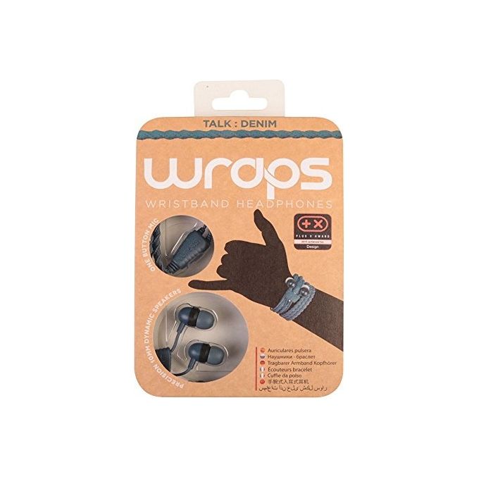 Big Ben Auricolare Wraps Wristband Denim Blu