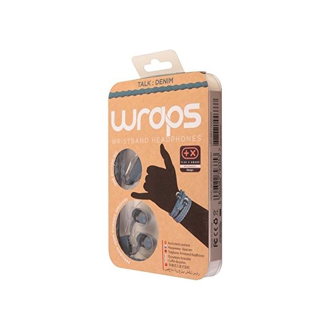 Big Ben Auricolare Wraps Wristband Denim Blu