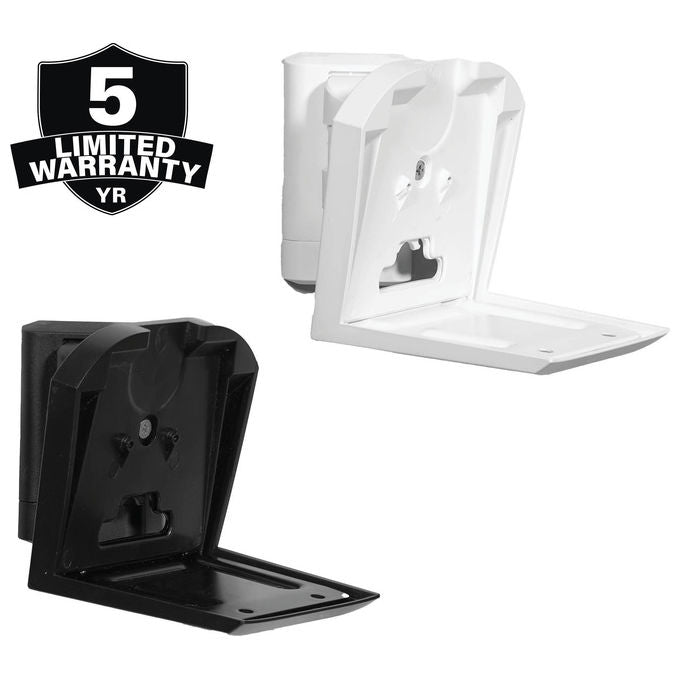 Sanus WSWME32-W2 Supporto da Parete per Altoparlante Regolabile per Sonos Era 300 Inclinabile e Girevole Montaggio in 15 Minuti colore Bianco