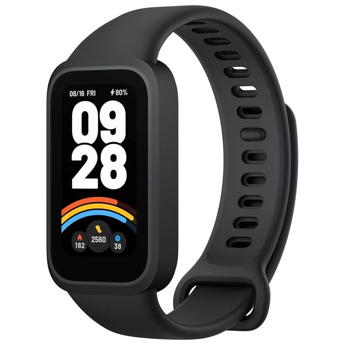 XIAOMI M2435B1 Smart Band 9 Active Braccialetto Fitness Display TFT 1.47 Pollici 60 Hz 5 ATM 50 Modalita' Sportive Batteria 18 Giorni colore Nero