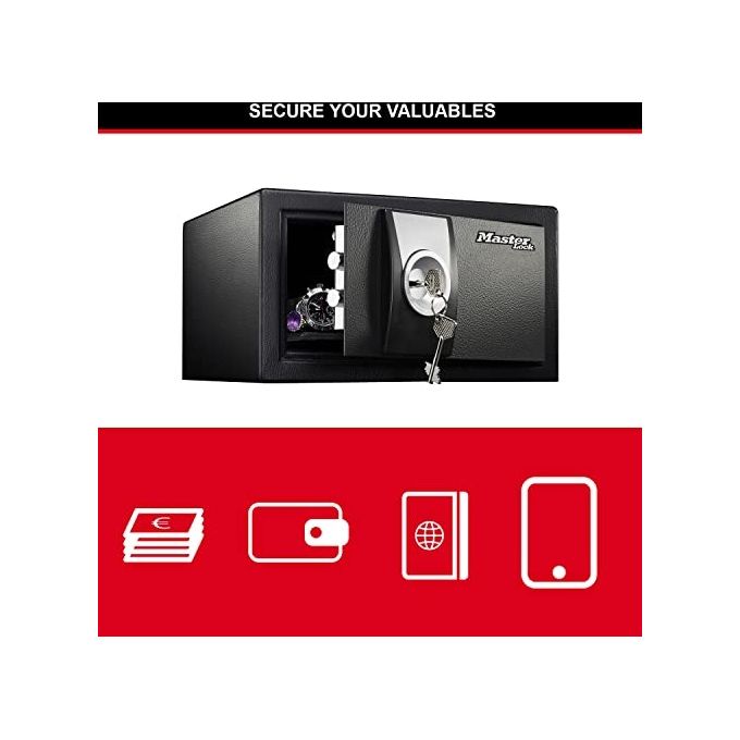 Master Lock X031ML Piccola Cassaforte a Chiave