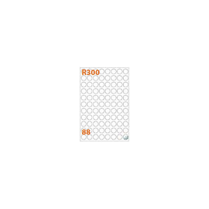 Markin, Etichetta per Stampante Laser Oro, 20 mm, 8800 pz