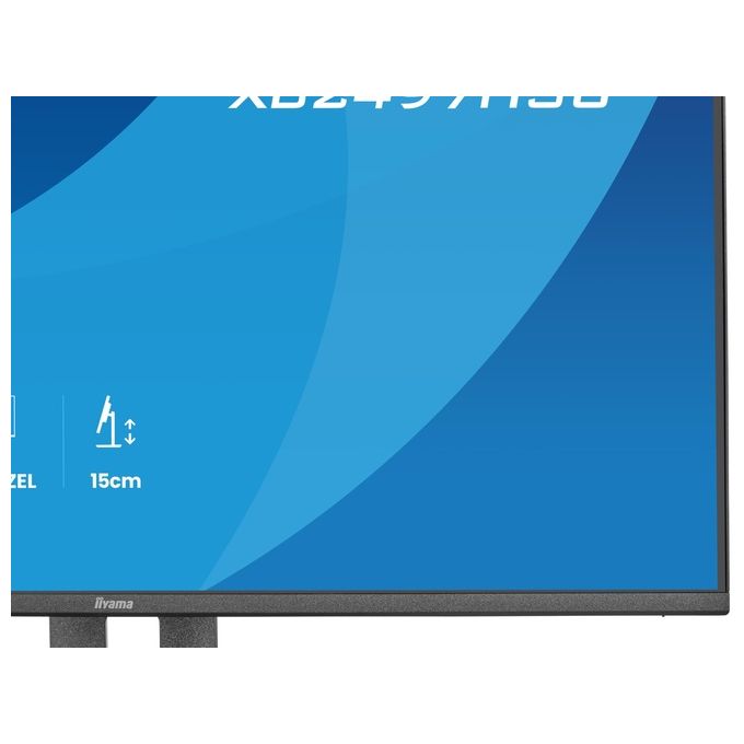 Iiyama ProLite XB2497HSU-B1 monitor 23,8 pollici, Full HD 1920x1080, IPS LED, 120 Hz, Flicker-Free, hub USB, HDMI, DisplayPort
