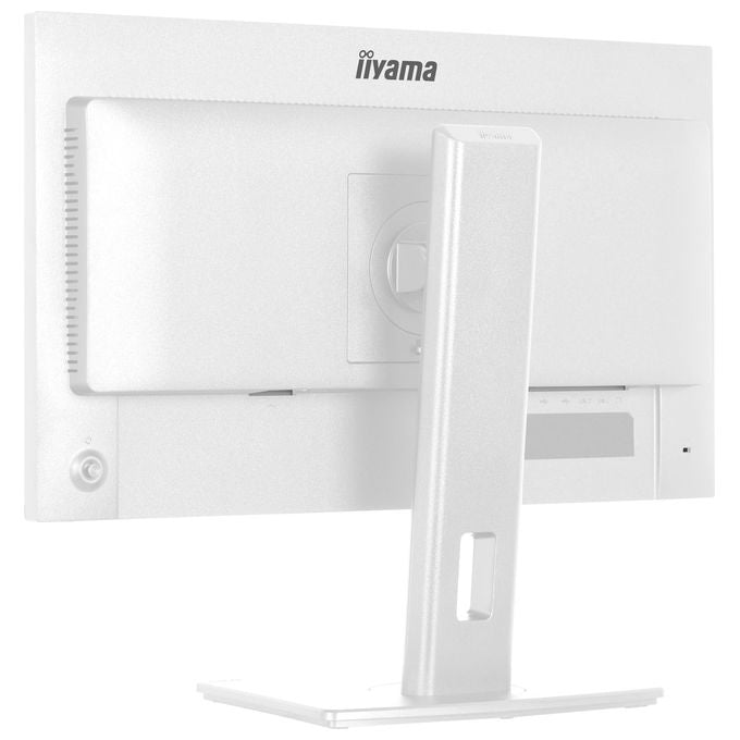 Iiyama ProLite XB2497HSU-W1 monitor 23,8 pollici, IPS Full HD 120Hz, regolazione altezza, hub USB 3.2, flicker free, bianco