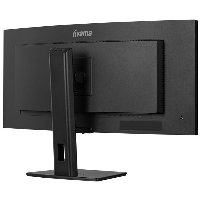 Iiyama monitor curvo 34 pollici, ProLite XCB3497WQSNP-B1, UWQHD 3440x1440, 120Hz, VA, KVM switch, USB-C dock PD 95W, LAN, HAS 150mm