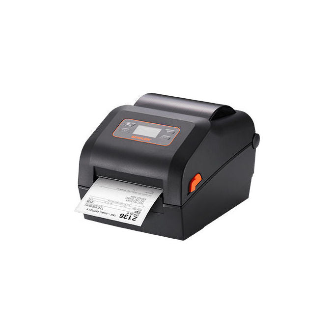 Bixolon XD5-40DOEBK Stampante per Etichette Termica Diretta 203 x 203 DPI 178 mm-s Con Cavo e Senza Cavo Ethernet Bluetooth USB RS-232 Display LCD colore Nero