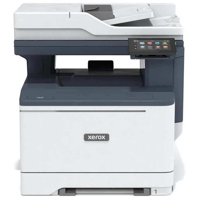 Xerox C325V DNI Stampante Multifunzione Laser A4 Colori 35 ppm Fronte Retro Wi-Fi ADF Copia Stampa Scansione Fax colore Grigio Bianco