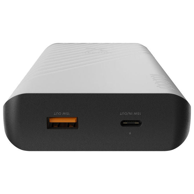 Xtorm XG2S101 Go2 Power Bank Solare 10000mAh 15W FastCharge USB-C USB-A con Torcia e Moschettone colore Nero