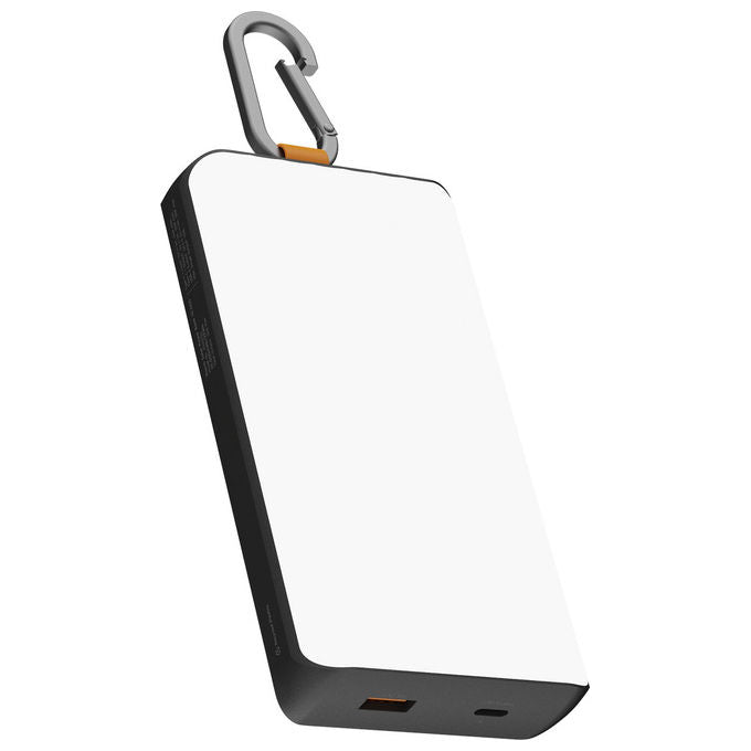 Xtorm XG2S101 Go2 Power Bank Solare 10000mAh 15W FastCharge USB-C USB-A con Torcia e Moschettone colore Nero