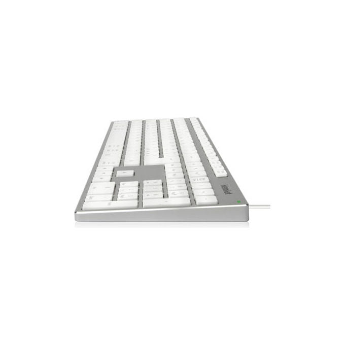 Hamlet, Tastiera Multimediale USB per Mac, Adattatore USB-C-USB-A, Layout Italiano, Alluminio