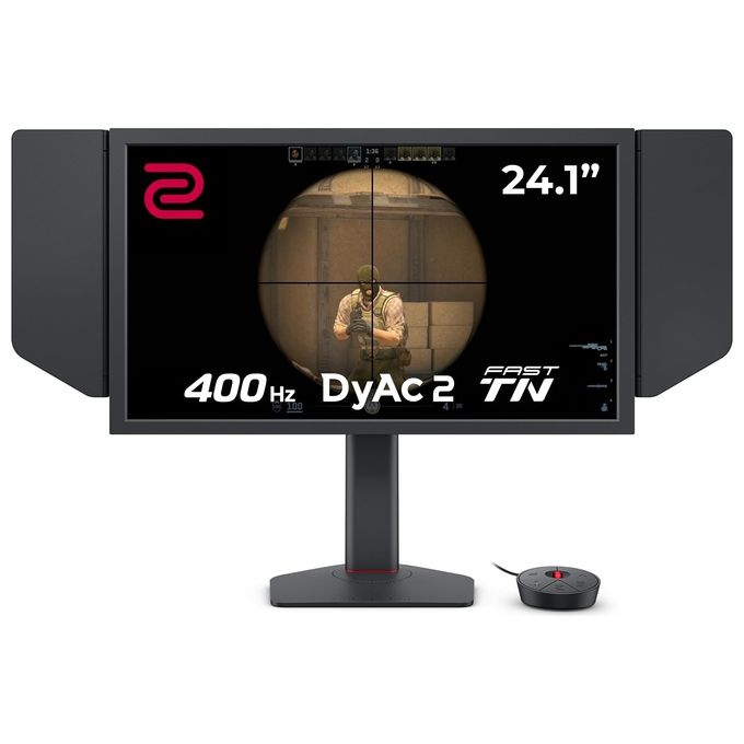 BenQ 9H.LMRLB.QBW ZOWIE XL2566X+ Monitor da Gaming 24,1 pollici 400Hz Full HD TN DyAc 2 colore Nero