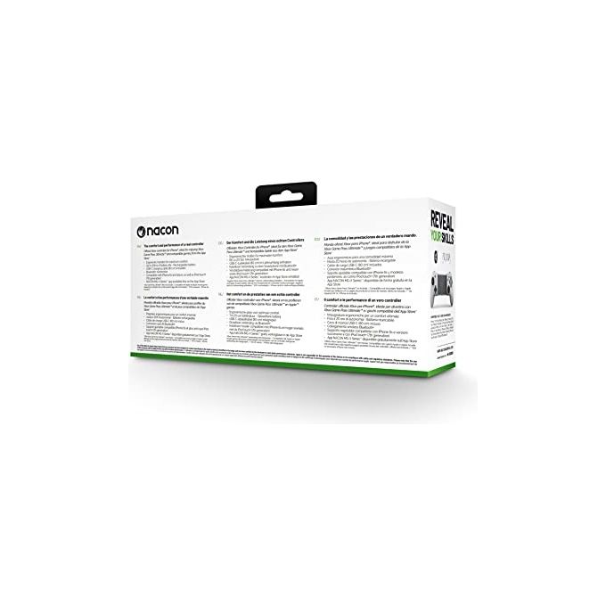 Nacon MG-X PRO Controller Touchscreen per iOS Compatibile Xbox Games Pass Ultimate e Giochi Apple Batteria 20 h Cavo USB-C 0,8 m colore Bianco