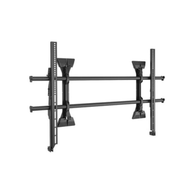 Chief XSM1U Supporto TV a parete fisso per schermi 55'' 82'' con microregolazioni VESA 100x100 1000x600 fino a 114 Kg colore Nero