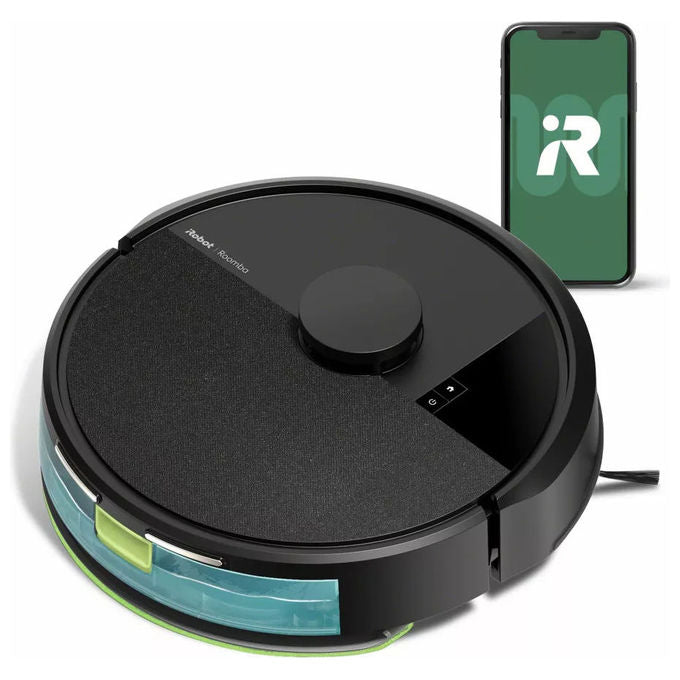IRobot Y311 Roomba 105 Combo Robot aspirapolvere LiDAR 0,4 L autonomia 120 min Wi-Fi app lavapavimenti 7000 Pa colore Nero