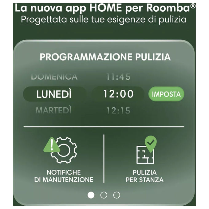 IRobot Y311 Roomba 105 Combo Robot aspirapolvere LiDAR 0,4 L autonomia 120 min Wi-Fi app lavapavimenti 7000 Pa colore Nero