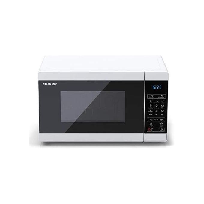 Sharp YC-MG02E-W Forno a microonde Compatto 20 L 800 W con Grill Funzione Scongelamento Automatico colore Bianco
