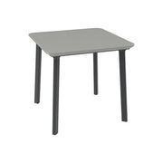 Toomax 085677 Balcony Tavolo da Esterno Quadrato in Polipropilene Smontabile 77x77x72 cm colore Antracite e Grigio Talpa