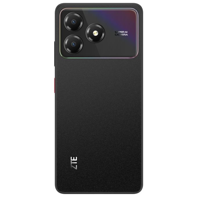 ZTE Blade A36 smartphone 4G, 4+128 GB, display 6.75'' HD+ 90Hz, batteria 5000mAh, Android 15, nero