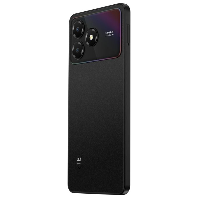 ZTE Blade A36 smartphone 4G, 4+128 GB, display 6.75'' HD+ 90Hz, batteria 5000mAh, Android 15, nero
