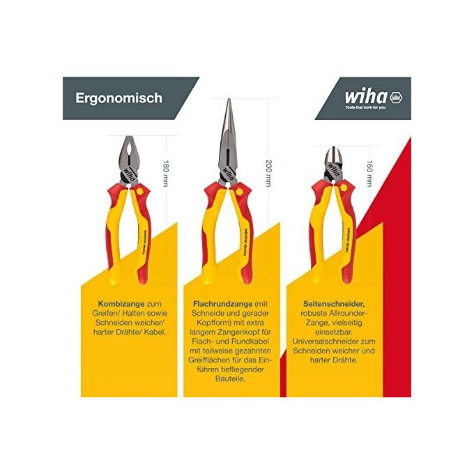 Wiha Z 99 0 09 001 Tenaglia Industriale Elettrica