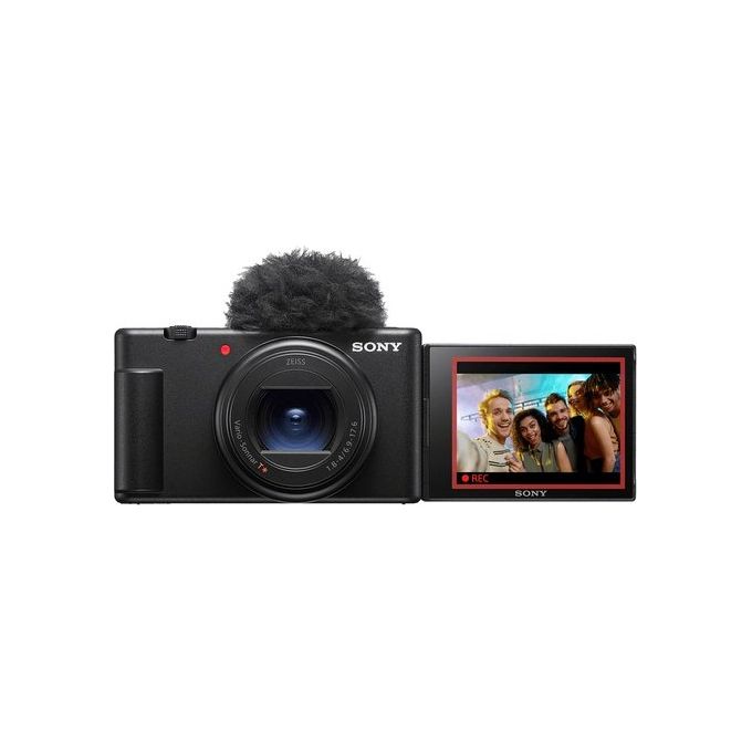 Sony ZV1M2BDI.EU ZV-1 II Fotocamera Compatta per Vlogging Sensore 1'' 20.1 MP Video 4K Obiettivo 18-50 mm colore Nero